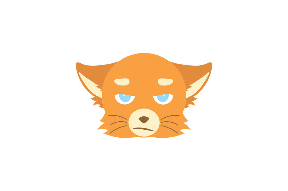 Annoyed Cat Embroidery Design