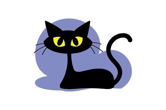 Haunted Halloween Cat