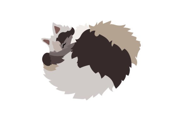 Ragdoll Cat Sleeping