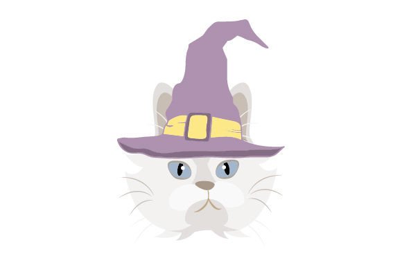 Siberian Cat Wearing Halloween Costume